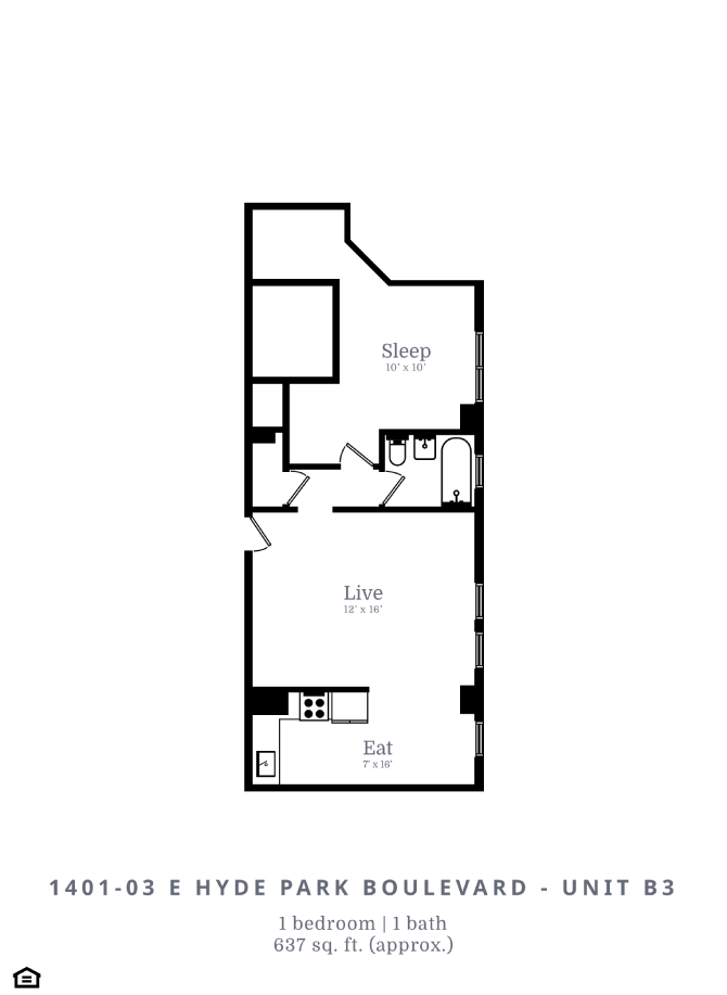 1401 E Hyde Park Blvd Studio-2 Beds Apartment for Rent - Photo Gallery 15